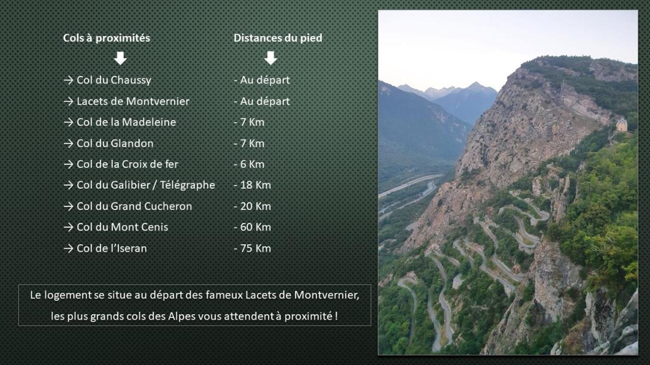 Appart Coeur De Maurienne Apartment Montvernier Exterior photo